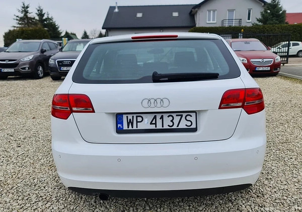 Audi A3 cena 26900 przebieg: 269000, rok produkcji 2010 z Płock małe 466